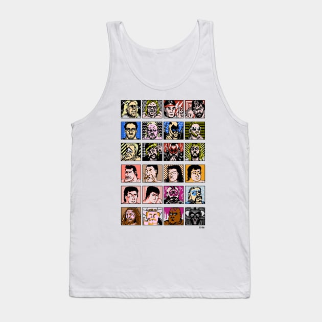 Super Star Wrestling Tank Top by E5150Designs